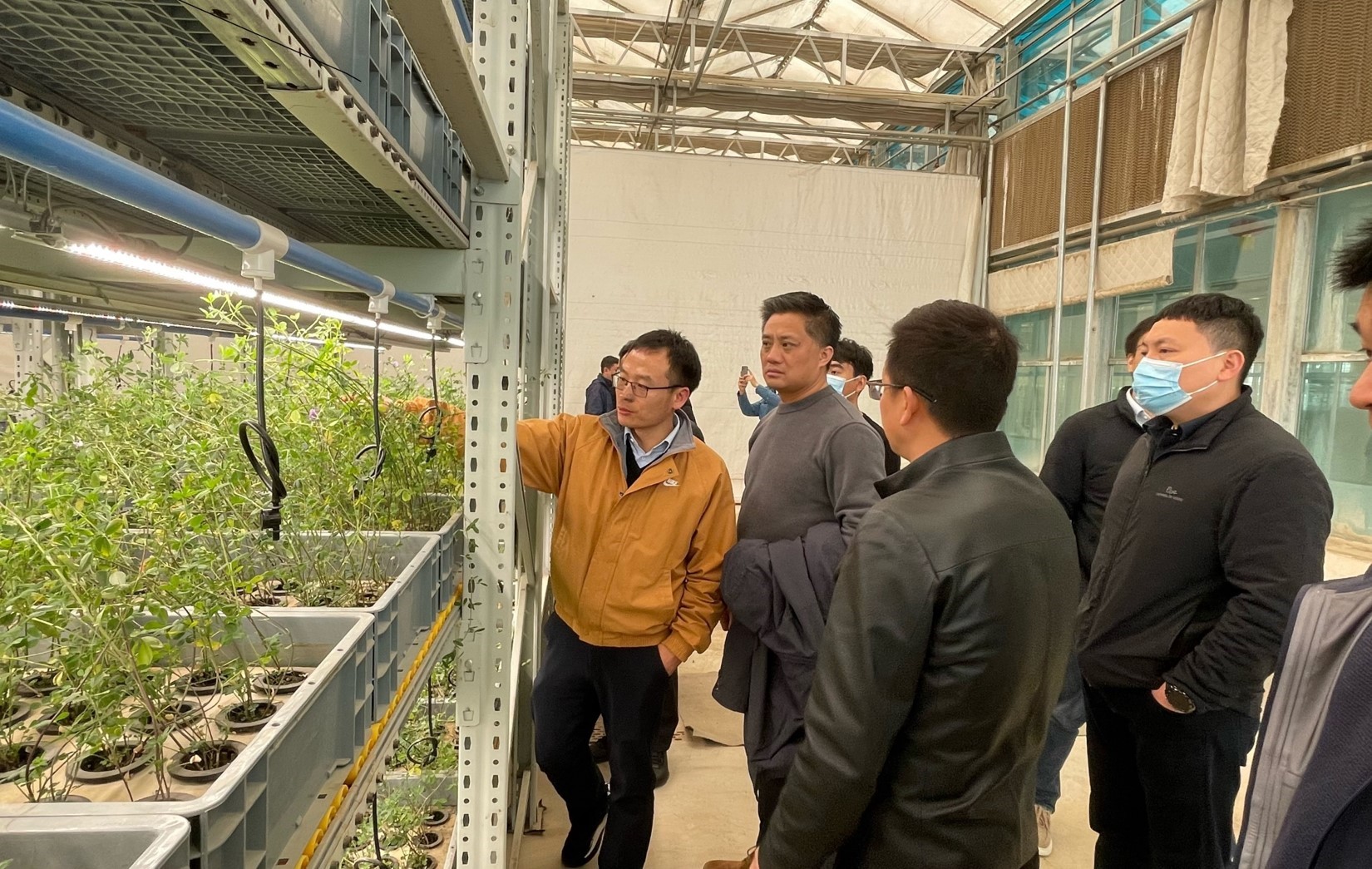 阿拉丁集團(tuán)考察中國農(nóng)科院和田項目基地 阿拉丁集團(tuán)考察中國農(nóng)科院和田項目基地